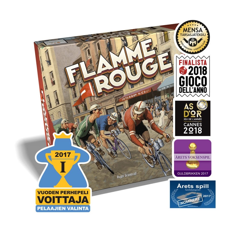 Flamme Rouge - lautapeli
