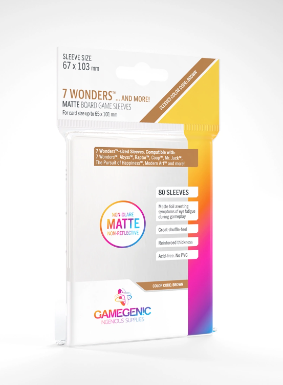 Gamegenic: Matte Sleeve (67x103)