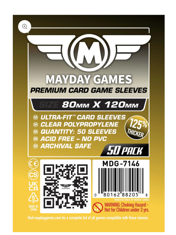 MayDay Games Premium Sleeve (80x120)