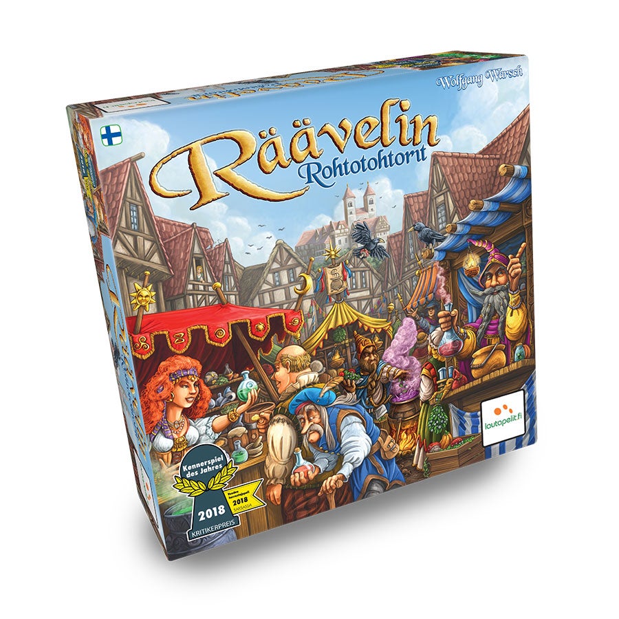 Räävelin Rohtotohtorit - lautapeli
