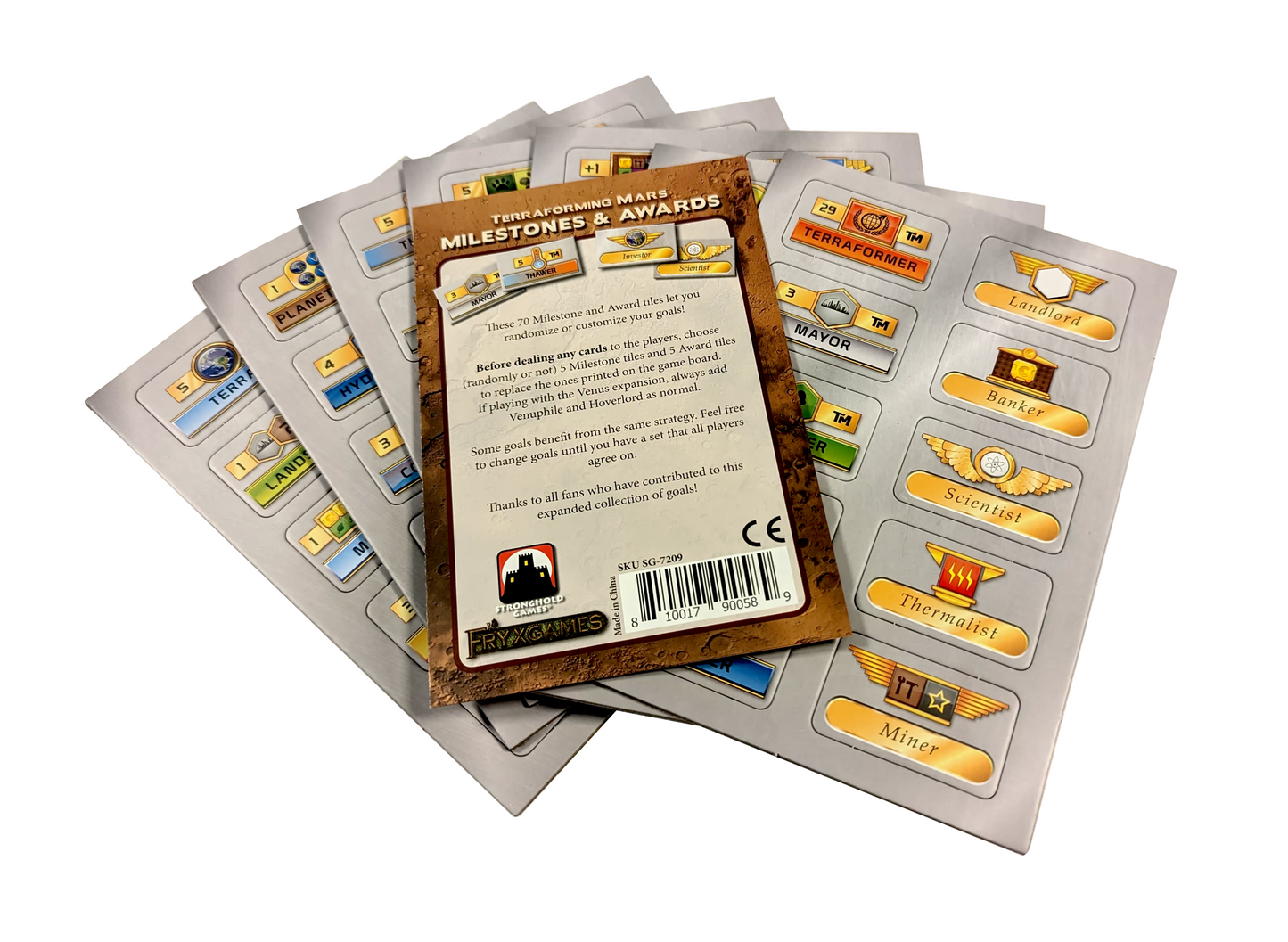 Terraforming Mars Milestones & Awards