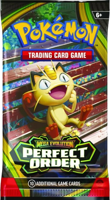 Pokemon Mega Evolution Perfect Order Booster