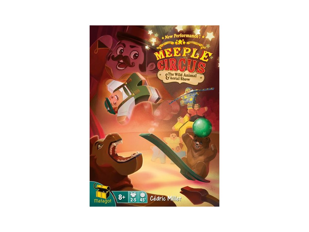 Meeple Circus: Wild Animal & Aerial - lautapeli