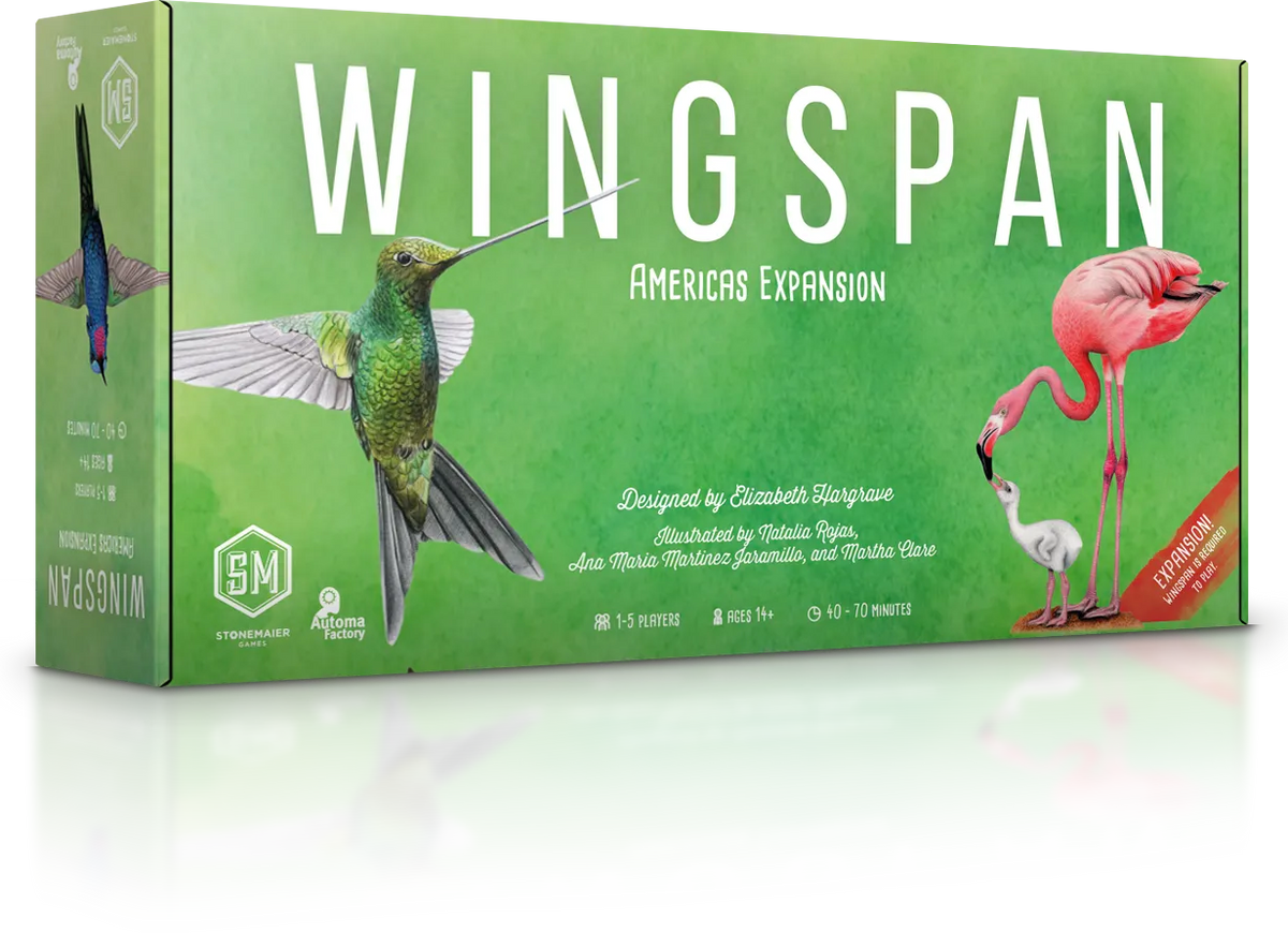 Wingspan - Amerikan linnut lisäosa, pelilaatikko