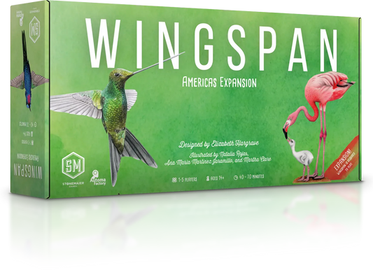 Wingspan - Amerikan linnut lisäosa, pelilaatikko