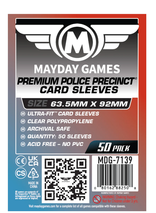 MayDay Games Premium Sleeve (63.5x92)