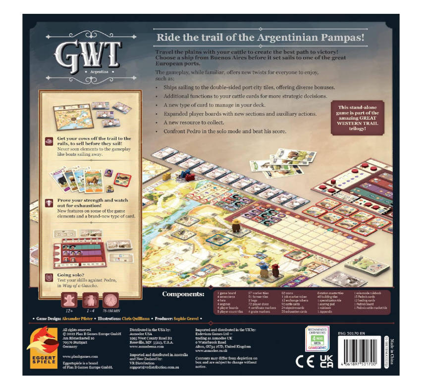 Great Western Trail: Argentina