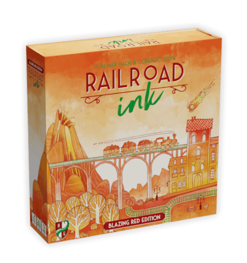 Railroad Ink: Blazing Red