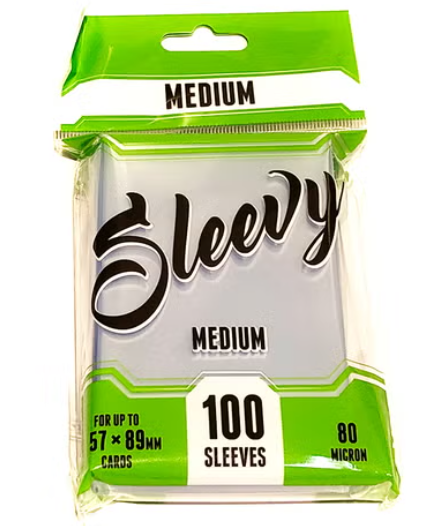 Sleevy lautapelisuoja Medium 57x89mm (100)