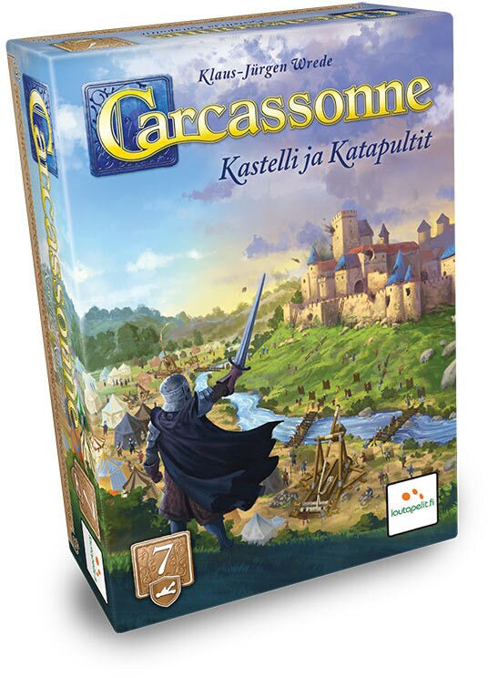 Carcassonne: Kastelli ja Katapultit lisäosa - lautapeli