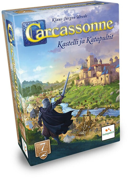 Carcassonne: Kastelli ja Katapultit lisäosa - lautapeli