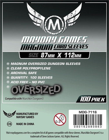 MayDay Games Magnum Sleeve (87x112) - korttisuoja
