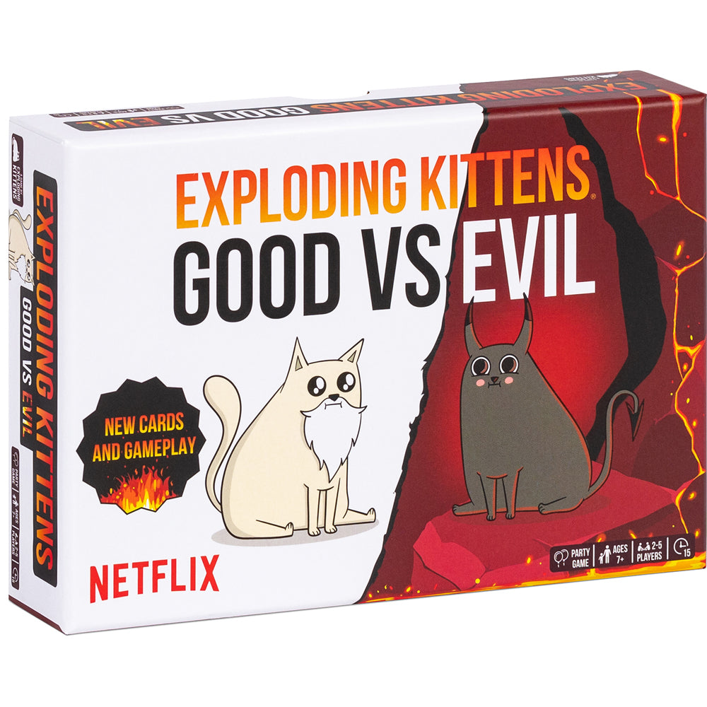 Exploding Kittens: Evil vs Good - lautapeli