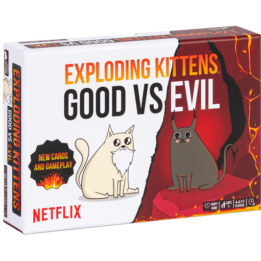 Exploding Kittens: Evil vs Good - lautapeli