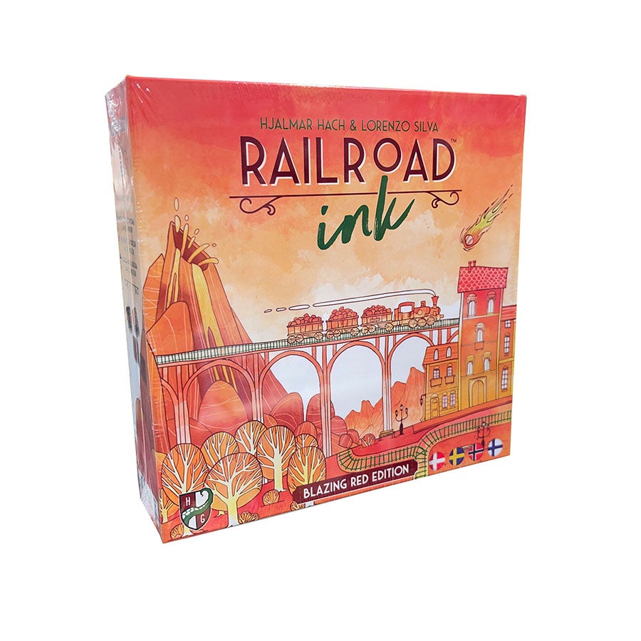 Railroad Ink: Blazing Red - lautapeli
